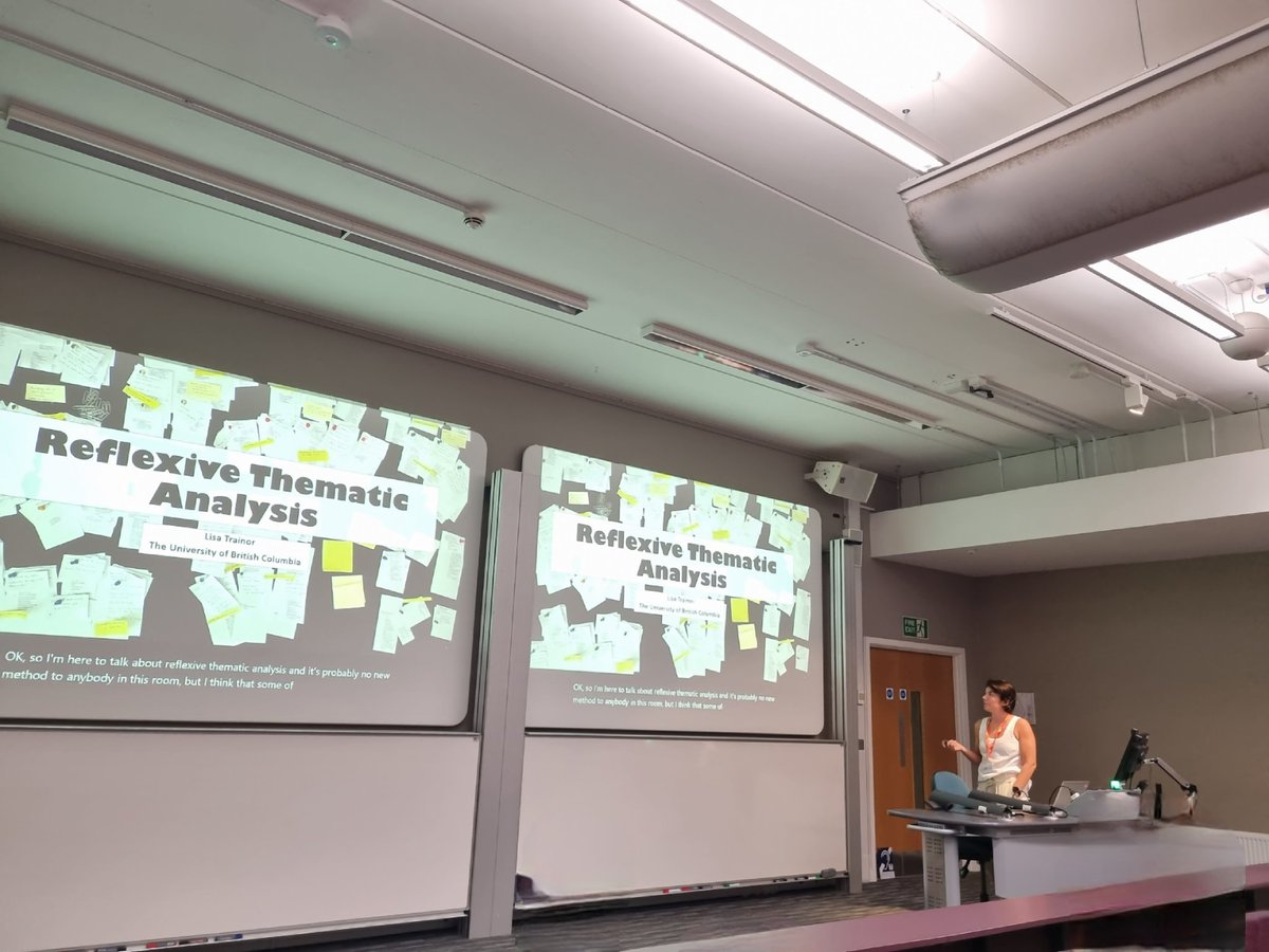 Calling it now. <a href="/trainorL/">Lisa Trainor</a> is a future leader of qual research in sport and exercise. Wonderful paper on #RTA at <a href="/QRSE2024/">QRSE 2024</a> 

#qrse2024 #DIY