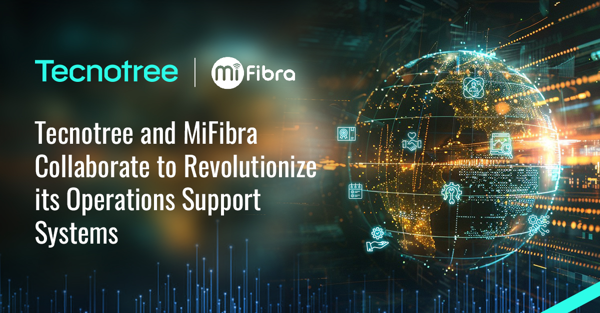 Tecnotree has partnered with MiFibra to transform its OSS and fulfillment &amp; assurance processes. Read the detailed announcement to learn more! tecnotree.com/investors_eng/…
#TecnotreeCorporation #MiFibra  #DigitalTransformation