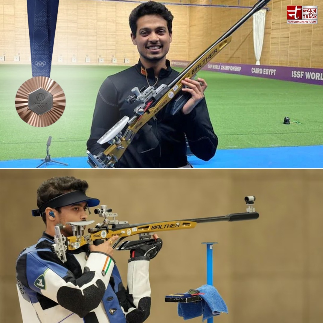 goyalpp's tweet image. #India won the third medal

#SwapnilKusale has won the #Bronze 
#Medal in #Paris2024 Swapnil won this medal in 50m rifle 3 position, which is also called Marathon of #Shooting

#Indiawinmedal #ParisOlympics2024 #Olympics #Cheer4Bharat