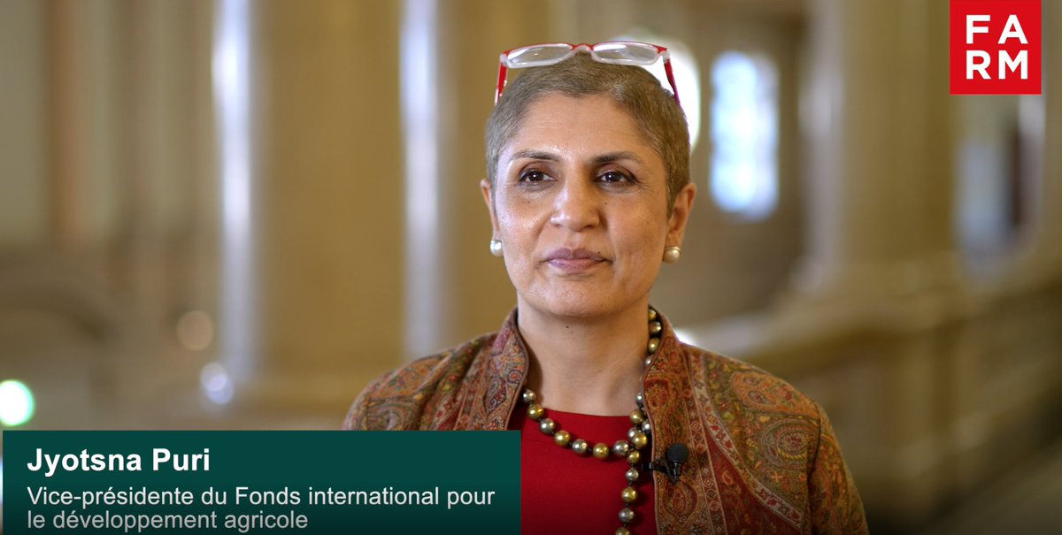 Fondation FARM (@fondationfarm) on Twitter photo Témoignage d'experts #1 :
<a href="/Jo_Puri/">Dr. Jo Puri</a> VP <a href="/leFIDA/">Fonds international de développement agricole</a> revient sur les défis du financement pour les plus de 600 millions d'exploitations familiales
Un thème au coeur de la conférence internationale 2025 de la <a href="/FondationFARM/">Fondation FARM</a> !
youtu.be/nUYbwQQ6ubo?si… Témoignage d'experts #1 :
<a href="/Jo_Puri/">Dr. Jo Puri</a> VP <a href="/leFIDA/">Fonds international de développement agricole</a> revient sur les défis du financement pour les plus de 600 millions d'exploitations familiales
Un thème au coeur de la conférence internationale 2025 de la <a href="/FondationFARM/">Fondation FARM</a> !
youtu.be/nUYbwQQ6ubo?si…