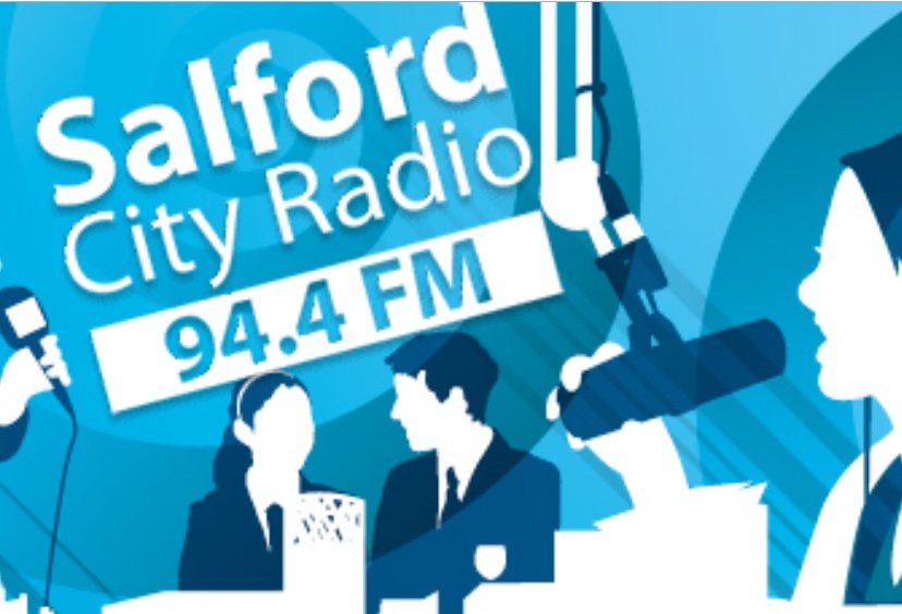 Marie &amp; Becky will be on the radio again today. Big Thankyou to <a href="/SalfordCRadio/">Salford City Radio</a> for letting us be part of their show to talk all about our play Dark, Beautiful &amp; Chaste. You can catch us at 16:08pm on 94.4FM 😊#radio #interview #promotion #listen
