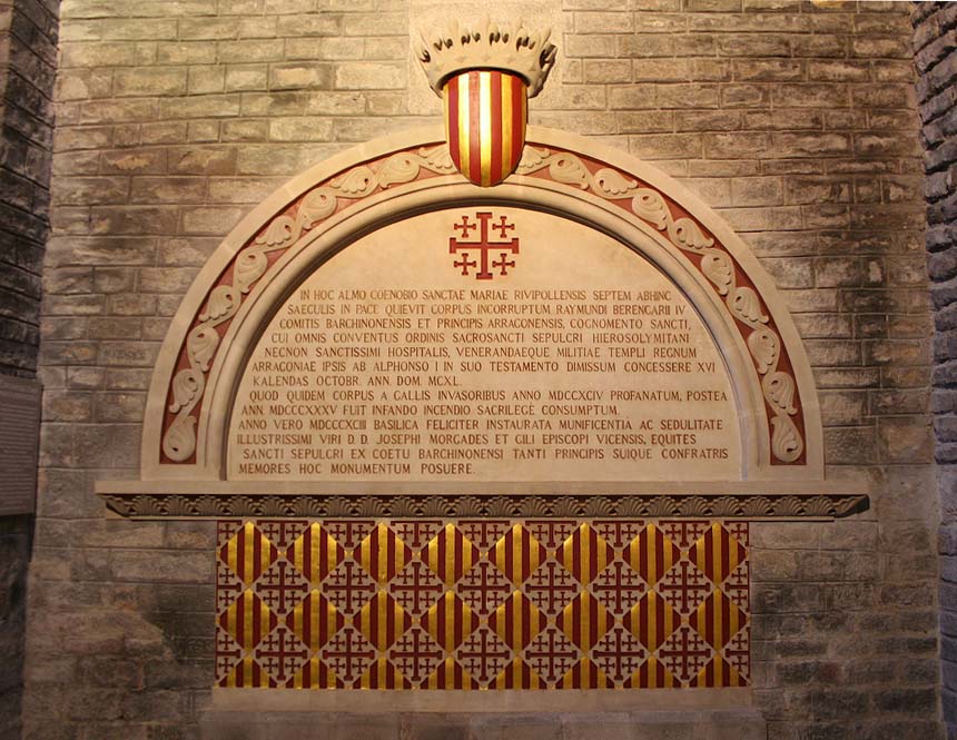 Antoni_Gelonch's tweet photo. #taldiacomavui, el 1162, morí a Lo Borg Sant Dalmatz Ramon Berenguer IV. Fou comte d Barcelona i Girona (1131-1162); príncep d'Aragó i comte d Ribagorça, on exercí la potestas (1137-1162) i regent dl comtat d Provença (1144-1161). Enterrat al monestir d Santa Maria d Ripoll https://t.co/2w9nYqujxz