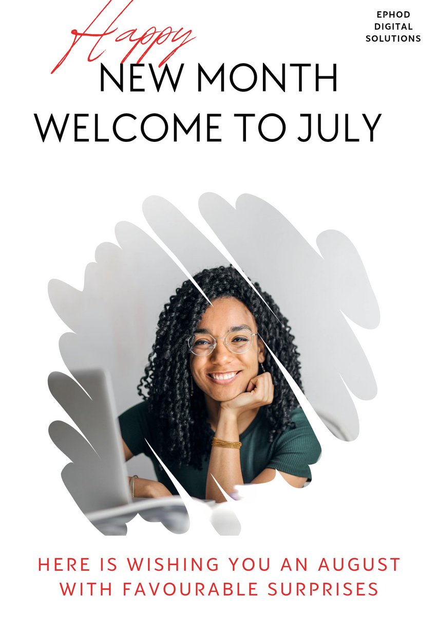 EphodDigitalsS's tweet photo. Happy New Month from Ephod Digital Solutions! 🎉 May this month bring you success and prosperity. Let’s take your business to new heights with our expert digital marketing and website design services. Partner with us and watch your brand thrive! 🚀
#EphodDigitalSolutions 
#august https://t.co/n8rtJn6W8E