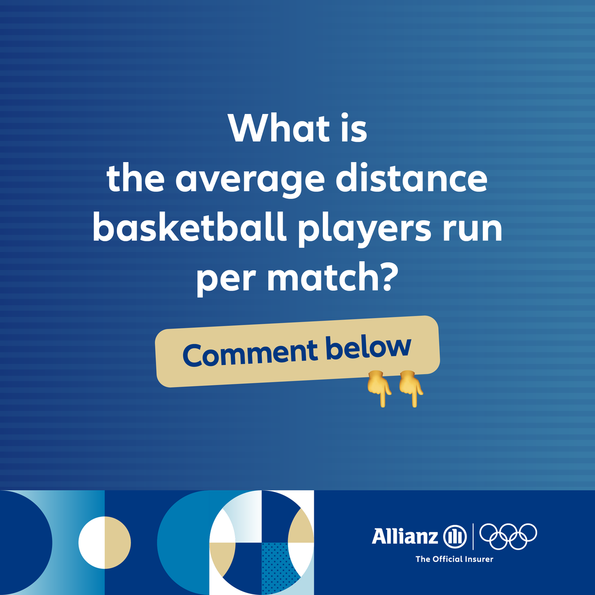 Olympics's tweet photo. 🏀Test your basketball knowledge and get ready for the Olympics with Allianz!
⛹️ Find out more about basketball here 👉 https://t.co/3Ky2DkmyZx
#Basketball #GetReadyForTheBest #Paris2024 #Olympics #ReadyParisGo #Allianz https://t.co/eOs7RlgTm8