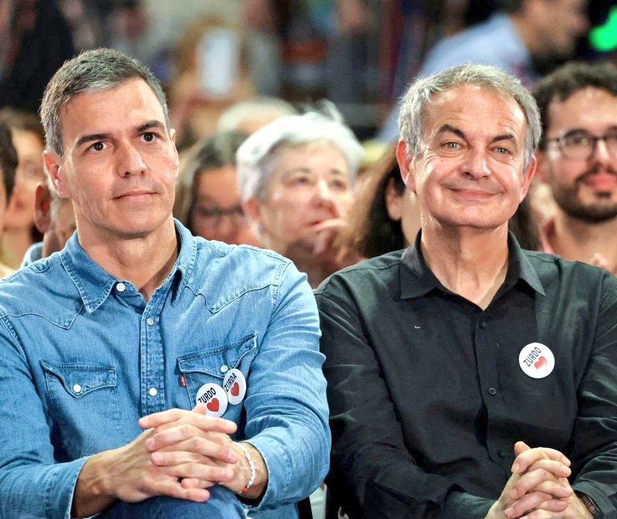 juanarza's tweet photo. Estos dos personajes no son un accidente o una casualidad. Son el producto genuino de la organización mafiosa que los cultivó, de una sociedad enfangada en el relativismo rmoral, y de los intereses inconfesables de potencias extranjeras. https://t.co/35h5Modble