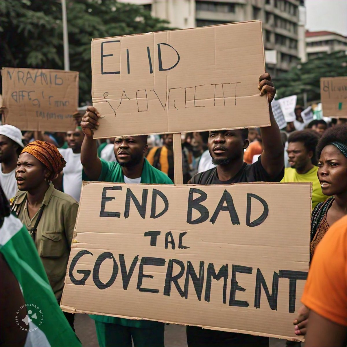 If you're in Port Harcourt, make your way to the following junctions

Mile one junction
1st Artillery junction
Pleasure park
Rumuola junction
Rumuokoro junction
Choba
Oyibgo junction

Retweet for others to see 

#EndBadGovernaceInNigeria 
#EndBadGovernanceProtest