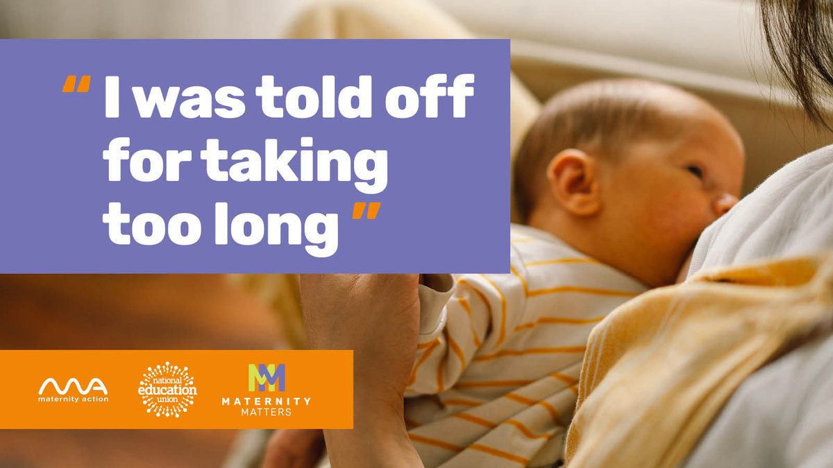Undignified treatment at work relating to breastfeeding can amount to sex harassment.
 
Know the rules and assert your rights with our call to action and resources for breastfeeding women at work.👉  neu.org.uk/maternity  
 
#MaternityMatters #WorldBreastfeedingWeek