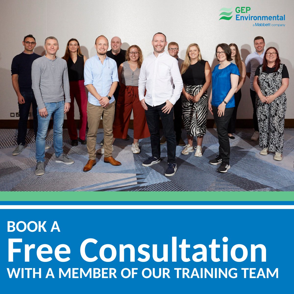 Did you know that all environmental training delegates have the opportunity to book a free 30 minute consultation with an environmental consultant after their course? Get in touch with our training centre at training@gepenv.co.uk to book today. 

gepenv.co.uk/training

#GEPEnv