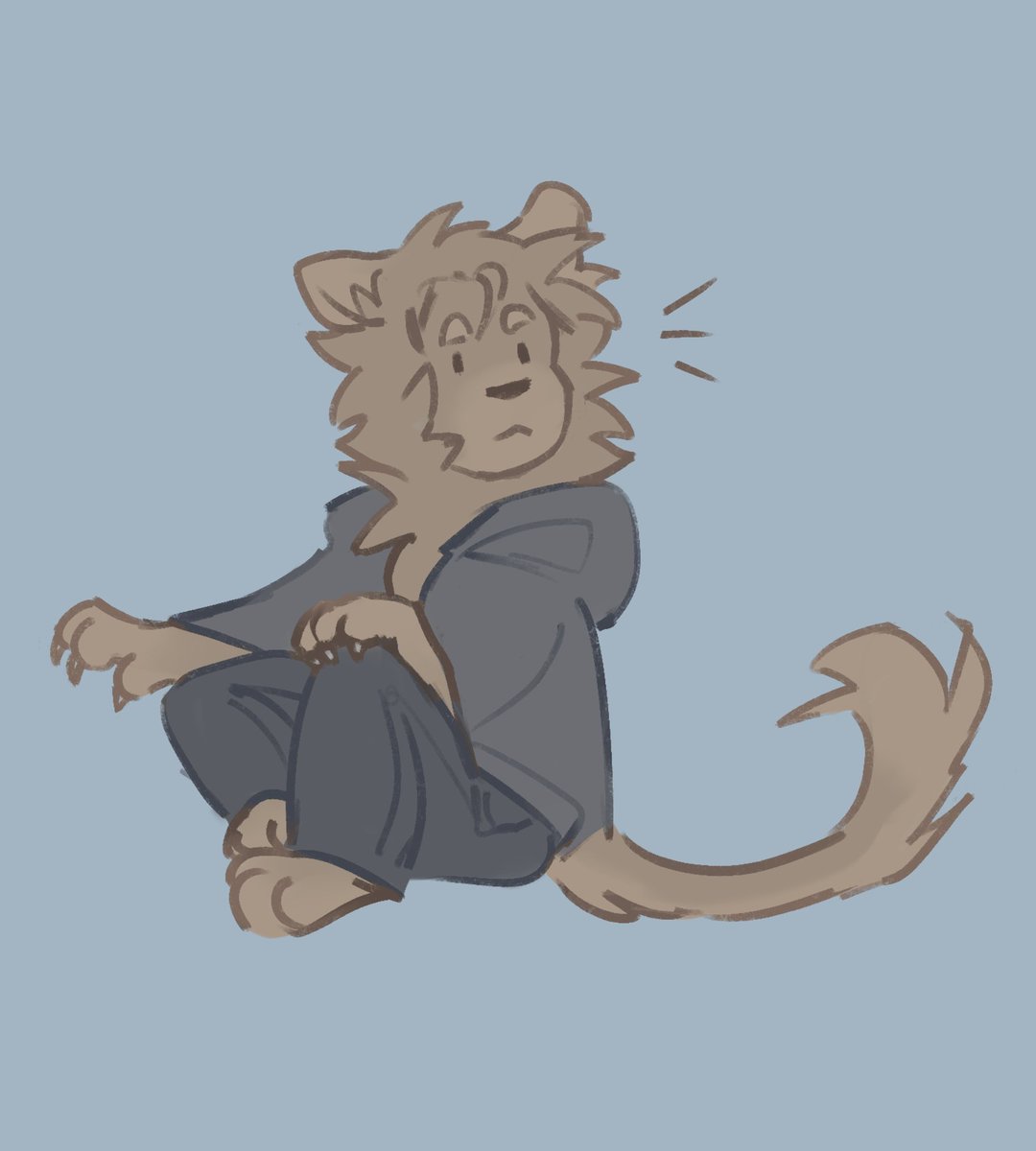 zer0nerves's tweet image. Doodles🐈🗒️
#furry #furryart