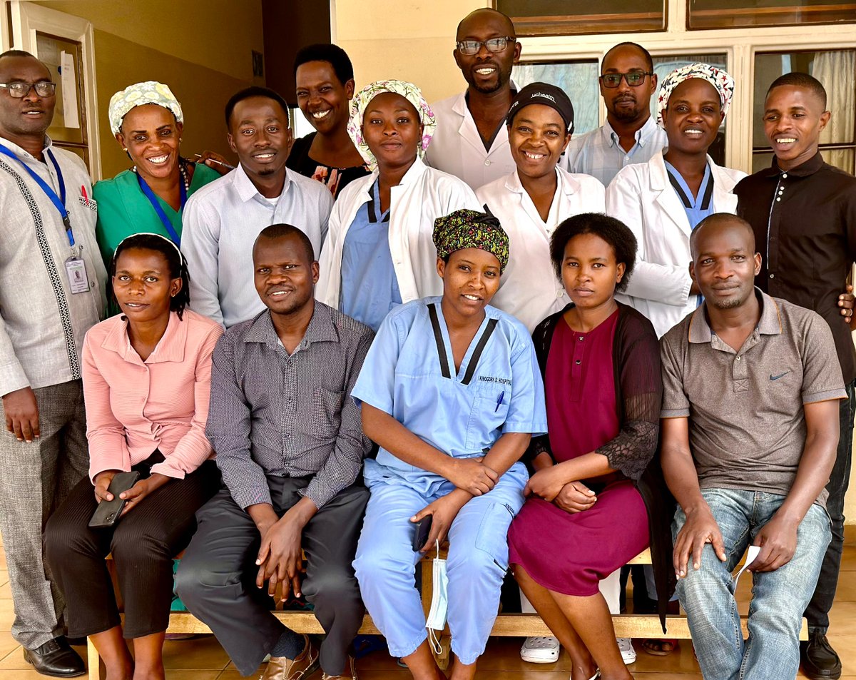 SaferSurgery's tweet image. The #CleanCut teams in Rwanda are busy this week with WHO checklist training for healthcare providers from Kabgayi, Butare, Kibogora, and Kirehe Hospitals to make surgery safer w/ @ughe_org&amp;amp;  #CRIFoundation. 

Learn more: bit.ly/LifeboxCleanCut 
#safersurgery #surgery
