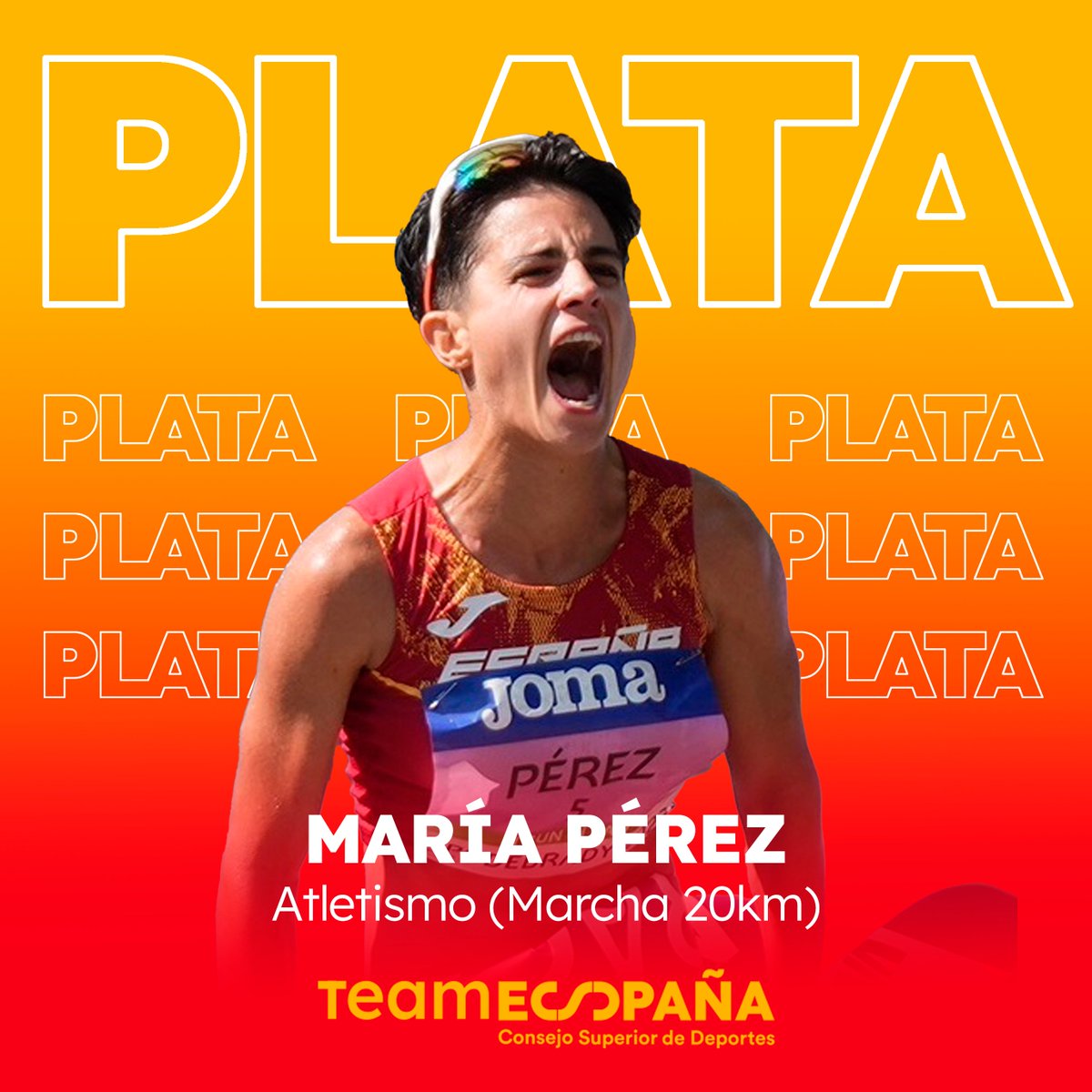 deportegob's tweet photo. 🥈 ¡¡¡𝑷𝑳𝑨𝑻𝑨 para María Pérez!!! 🥈

¡¡¡𝙎𝙪𝙗𝙘𝙖𝙢𝙥𝙚𝙤𝙣𝙖 olímpica!!!

Nuestra doble campeona del mundo alcanza en #Paris2024 la gloria olímpica.

¡Qué orgullo! ¡Qué grande eres, @garciaperezmari! 

🥹 Gracias por esta tercera medalla para el #TeamEspaña🇪🇸 https://t.co/zZ8xLsqwTw