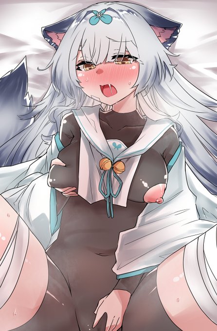 これはskebで描いたアズレンの深雪ちゃん 