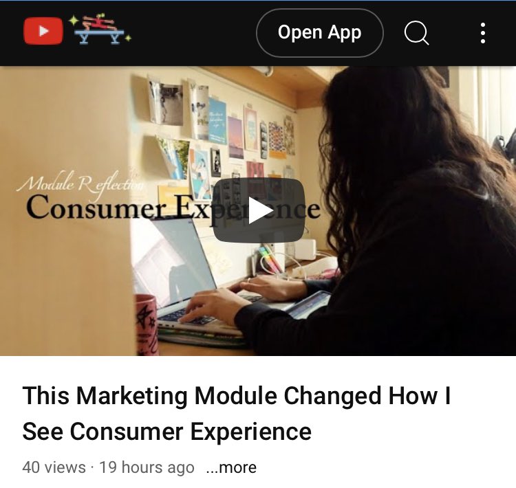 Humbled to be included in this video by one of my students, Roselyn, sharing her reflections on the <a href="/MarketplaceandI/">The Marketplace and I</a> inspired #Exhibition and #Accessibility focussed assessment!💖💖💖 #AbilityOverDisability 

youtu.be/M2tRwLykRUE?si…