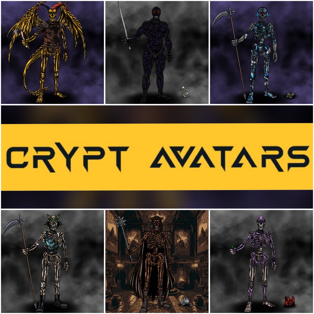 Playa2_Crypt's tweet photo. 🔥☠️🚨 MINT IS LIVE 🚨☠️🔥
☠️🔥 @TheCrypt_Nfts 🔥☠️
Will this be the final mint⁉️
Fck around & find out‼️ Don't miss your opportunity this time! Come be a part of something HUGE ❣️💪🏽💛 #TheCryptNFT #CryptAvatars #TradingCards https://t.co/gQioiWIL5R