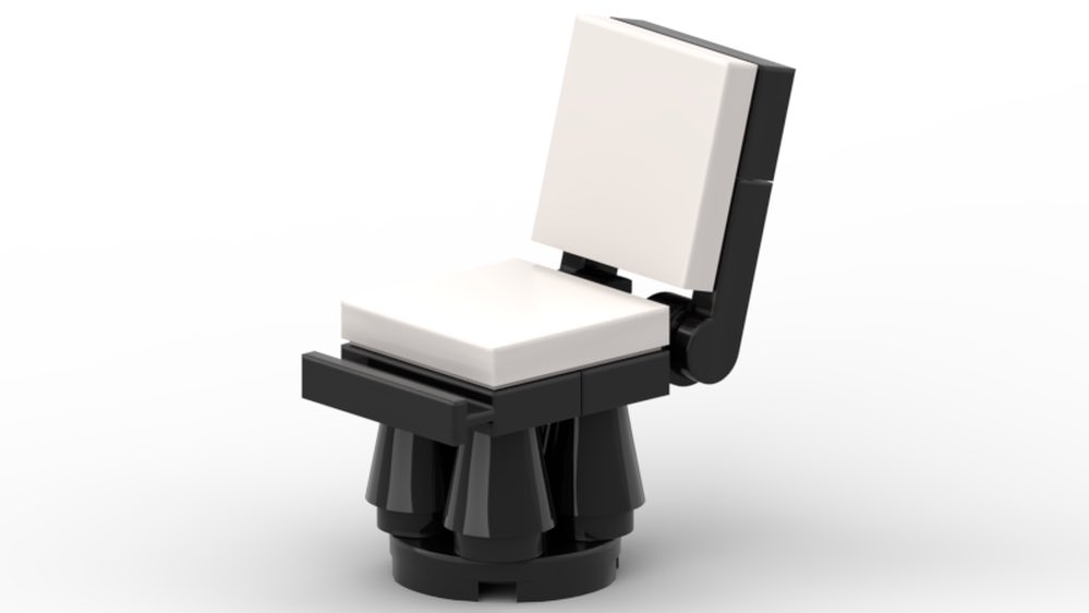 My new #LEGO Chair MOC is now available for download on #rebrickable!
👉 reb.li/m/191179