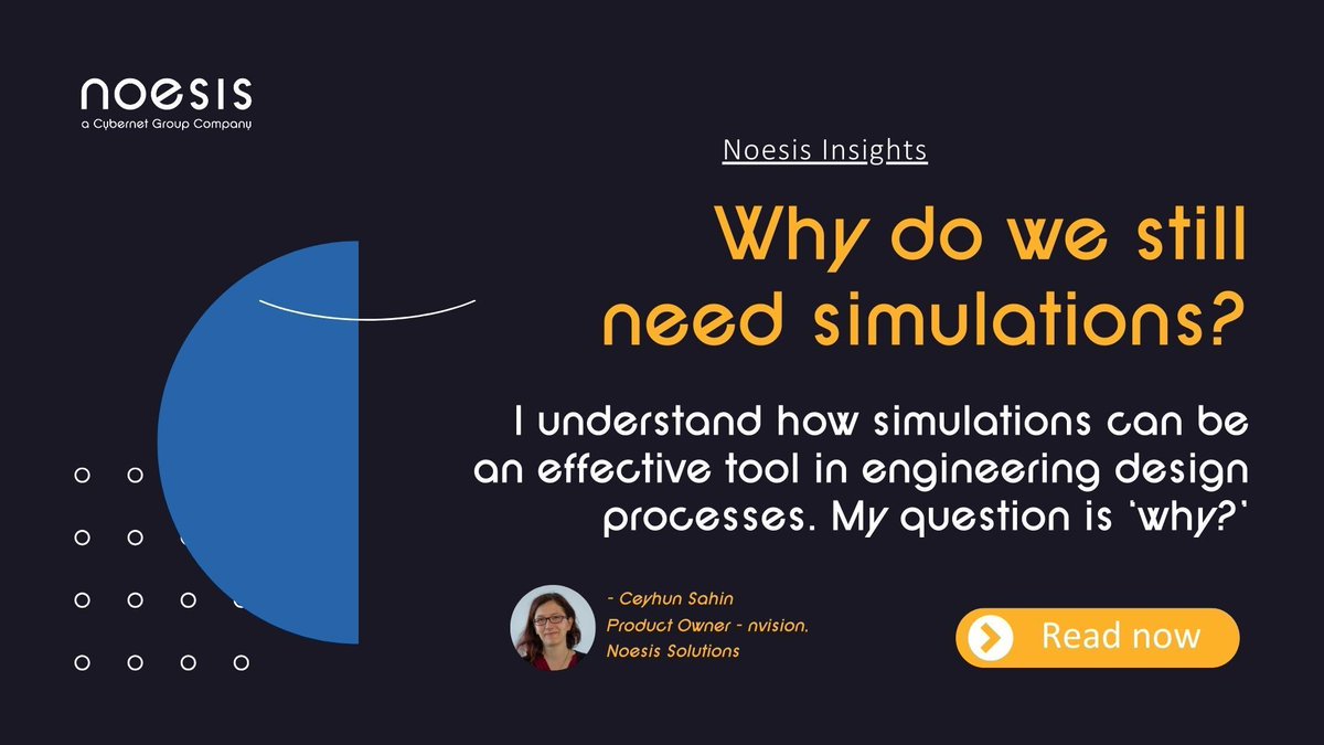In her recent blog post, Ceyhun Sahin, Product Owner of nvision, explores why engineers of today still need #simulations, and cusing surrogate models instead?

Read more - buff.ly/3ymnnhC

#SurrogateModelling #AI #ReducedOrderModelling