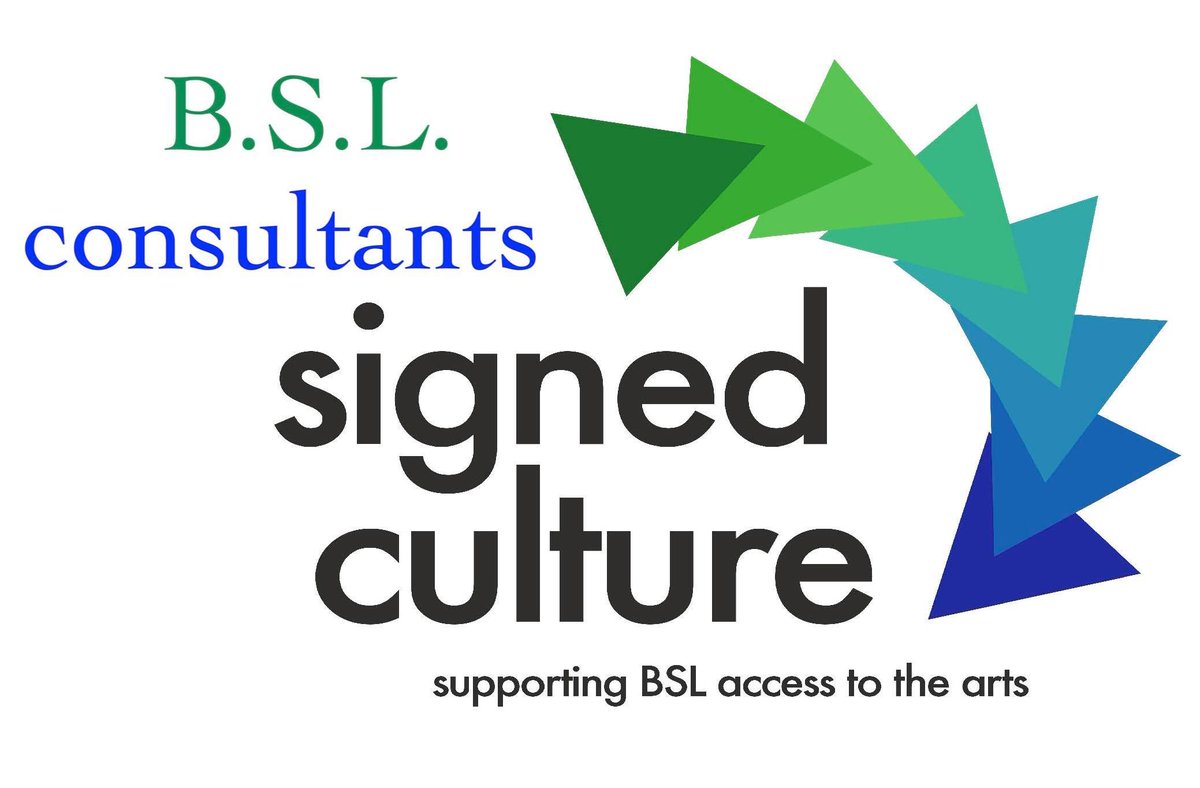 Signed Culture (@signedculture) on Twitter photo #BSL consultants working in theatre, and/or the #Arts. We’d love to recommend you when we get the chance. Get in touch! admin@signedculture.org.uk buff.ly/37fIFze
#Deaf #BSL consultants working in theatre, and/or the #Arts. We’d love to recommend you when we get the chance. Get in touch! admin@signedculture.org.uk buff.ly/37fIFze
#Deaf