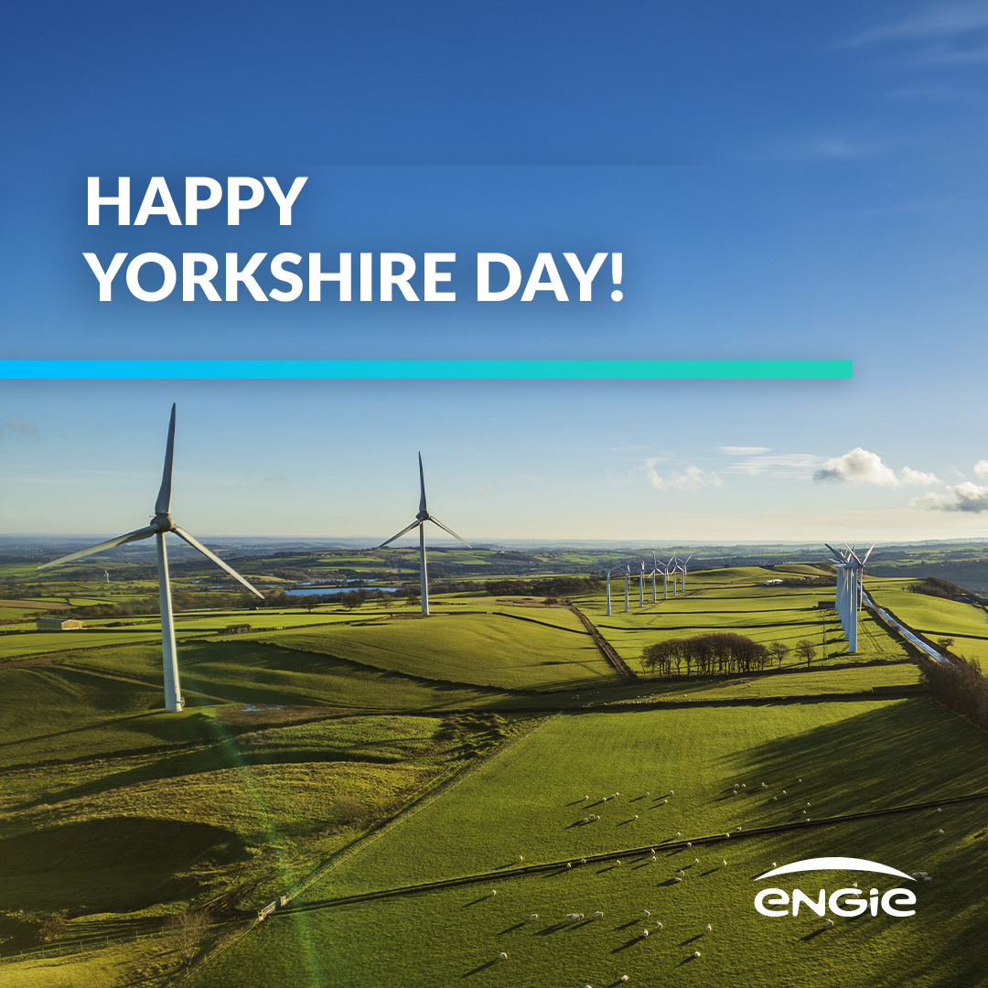 Happy Yorkshire Day!  

Our Energy Supply business is proud to call Leeds, West Yorkshire, its home! Today we celebrate the vibrant culture and breath-taking landscapes of this beautiful region.
we're powering a greener future for Yorkshire &amp; the rest of the UK. 

#YorkshireDay