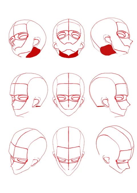 男性顔作画用3Dモデルを配布します。
https://t.co/3Dqi31YlLa 