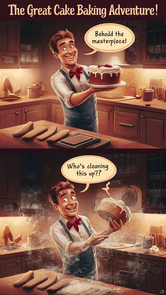 invisible1978me's tweet image. From baking triumph to kitchen chaos, every baker knows the struggle! #BakingBlunders