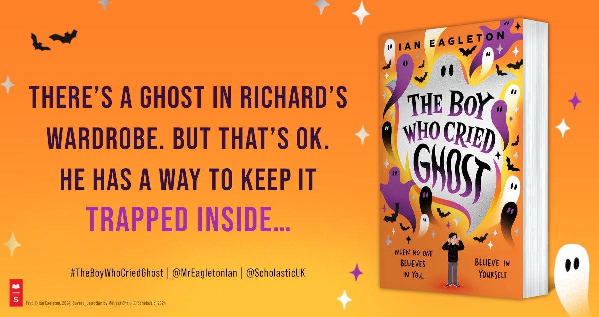 MrEagletonIan's tweet image. It’s out today! I can’t BOO-lieve it!

A huge thanks to @alsenas for originally believing in me, to @tierneybooks for her passion and insight, to the @scholasticuk team, to @SpringLiterary for putting up with my nonsense, and to all of you for your support and kindness! 👻💓🏳️‍🌈