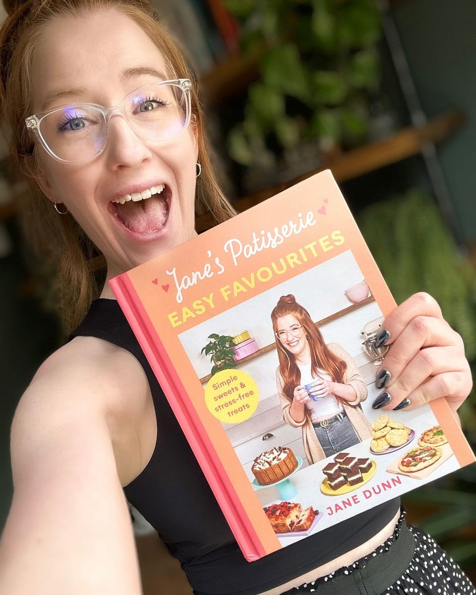 Happy Publication day <a href="/janespatisserie/">Jane’s Patisserie ❤️🍰</a> whose fourth book Easy Favourites is out in the world today! 🎂

With exclusive fan requests, shorter methods and easy-to-use sections, this is Jane's easiest and tastiest book yet.

Grab your copy online and in-store.