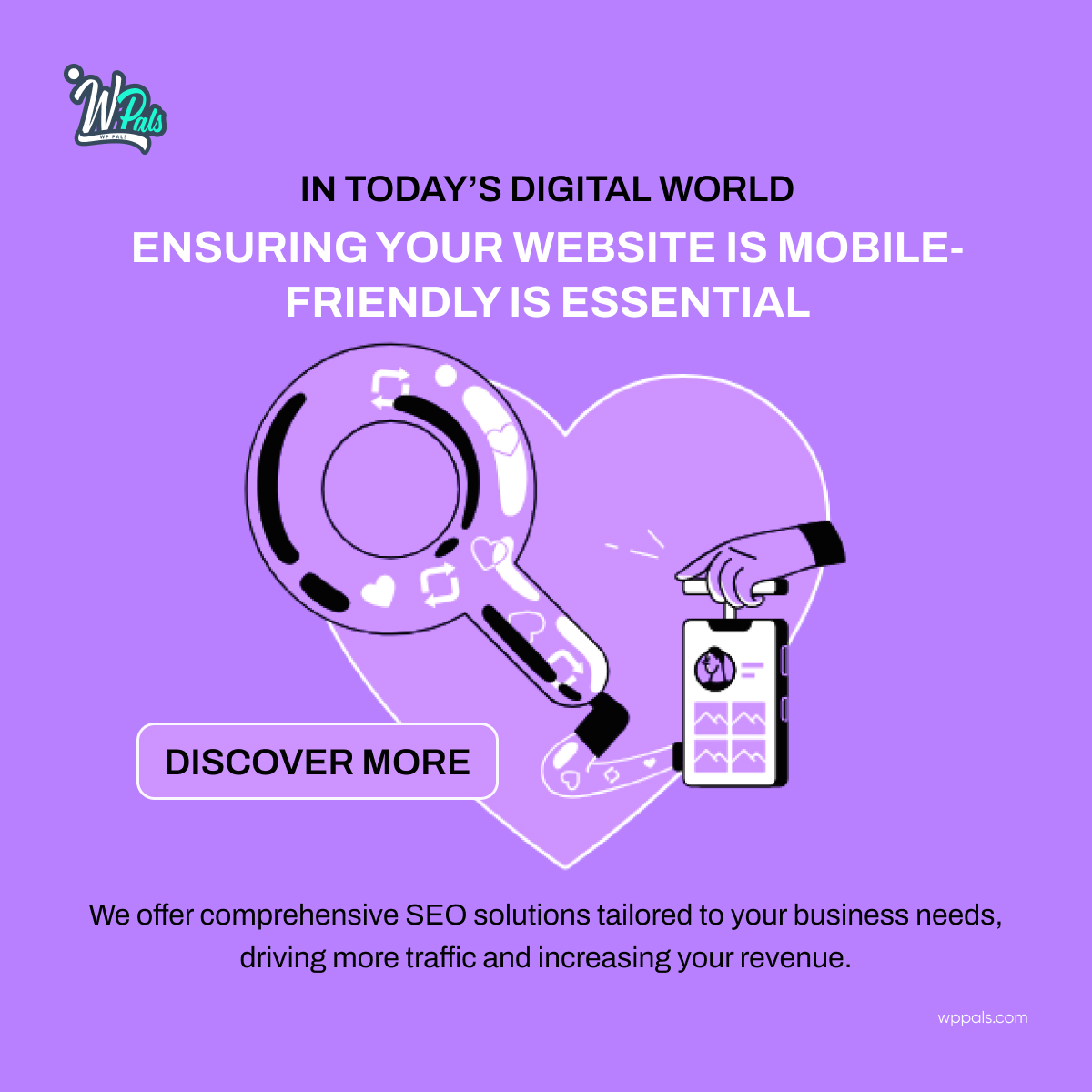 Is your website ready for mobile users? Make sure it is! Our expert SEO services ensure your site performs well on all devices, driving more traffic and increasing revenue. Discover how we can help!

#MobileOptimization #SEO #DigitalGrowth #WebsiteDesign #TrafficBoost