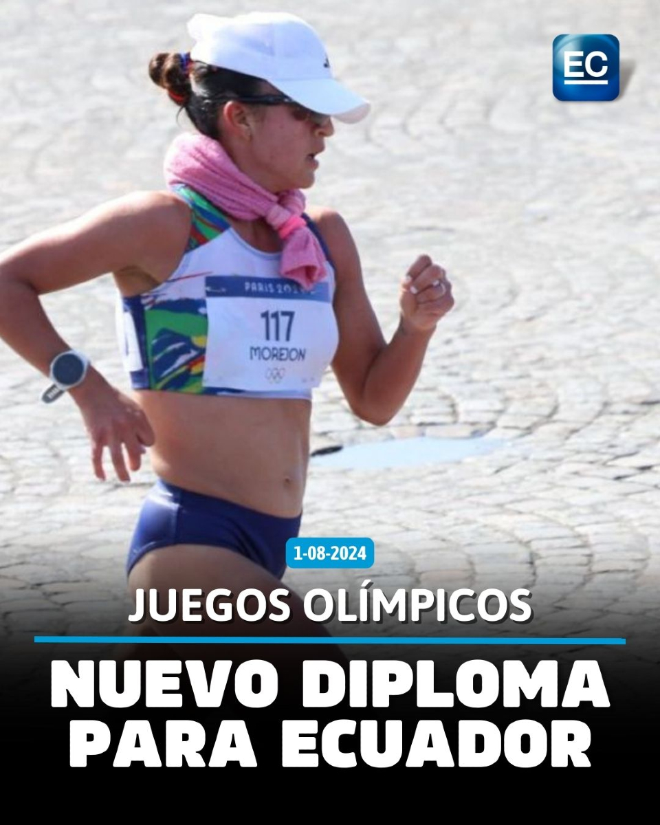 elcomerciocom's tweet photo. ¡Eres una crack! 🔥 Glenda Morejón logró un diploma en marcha en los Juegos Olímpicos de París 2024. 🔝🇪🇨https://t.co/HOVF4IaM7m #JJOO https://t.co/NtmjkWKDNA