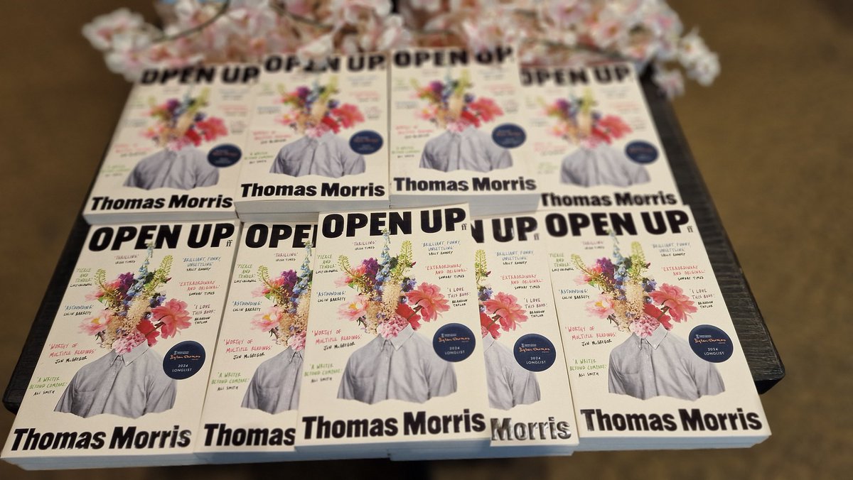 swanseastones's tweet image. We are hugely excited to announce that our Welsh Book of the Month for August is #OpenUp, the incredible new collection of short stories from Thomas Morris.

'Brilliant, funny, unsettling. . . Thomas Morris is a master of the contemporary short story' - Sally Rooney
