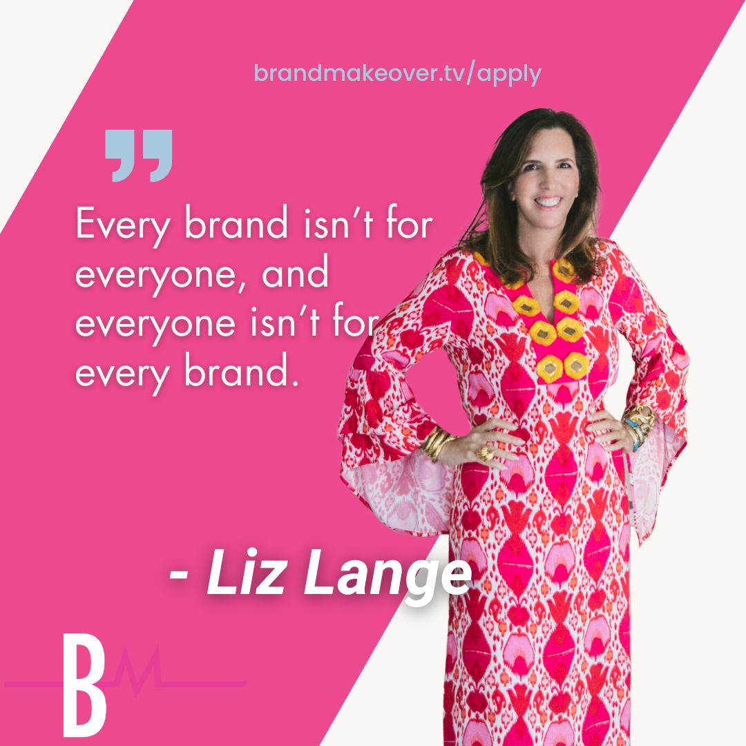 BrandMakeoverLA's tweet photo. Liz Lange's quote emphasizes the importance of brands understanding their unique appeal &amp; focusing on their target audience rather than trying to cater to everyone. #targetaudience #BrandMakeover #AdvertisingAgency #AdvertisingCampaign #branding #brandawareness https://t.co/K80VHPAfLg