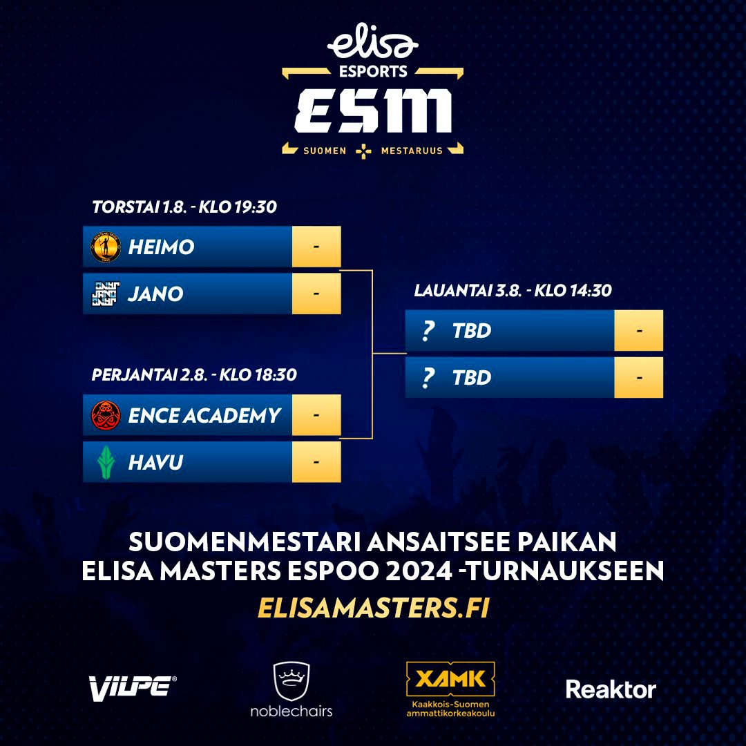 Elisa Esports FI tweet media