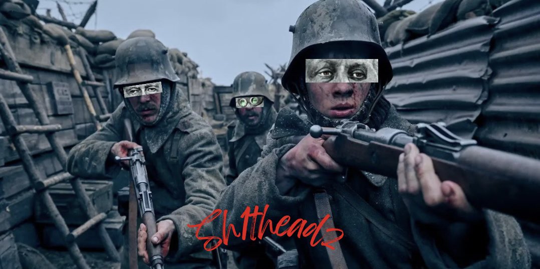 Sh1theadz's tweet photo. I was born in the trenches. #sh1theadz https://t.co/Isifxid8Ci