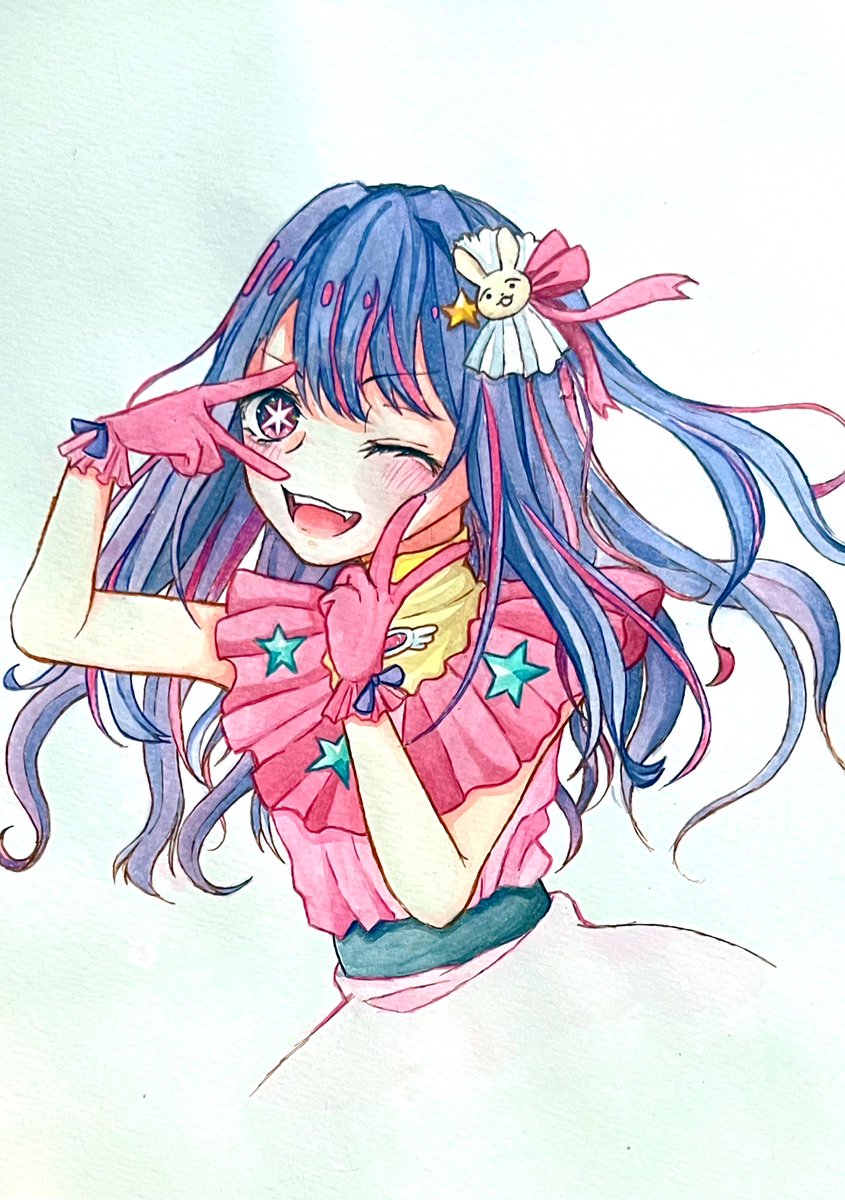 nanamaru_03's tweet photo. おひさアナログ
 #お絵描き https://t.co/SxpcdtqGkl
