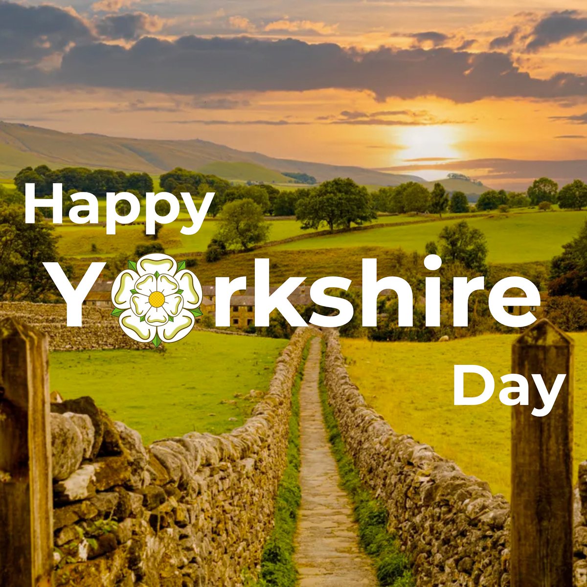 Happy Yorkshire Day! 🎊

Did you know❓

#YorkshireDay was established in 1975 by the Yorkshire Riding Society as a ‘protest against the local government re-organisation’, it is now a day to fly the Yorkshire flag and celebrate everything that makes Yorkshire unique