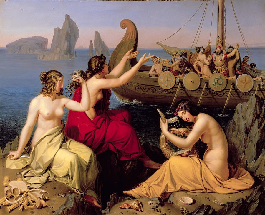 "First you will raise the island of the Sirens,
those creatures who spellbind any man alive,
whoever comes their way. Whoever draws too close,
off guard, and catches the Sirens’ voices in the air –
no sailing home for him..."

- Homer, The Odyssey
#folklorethursday
