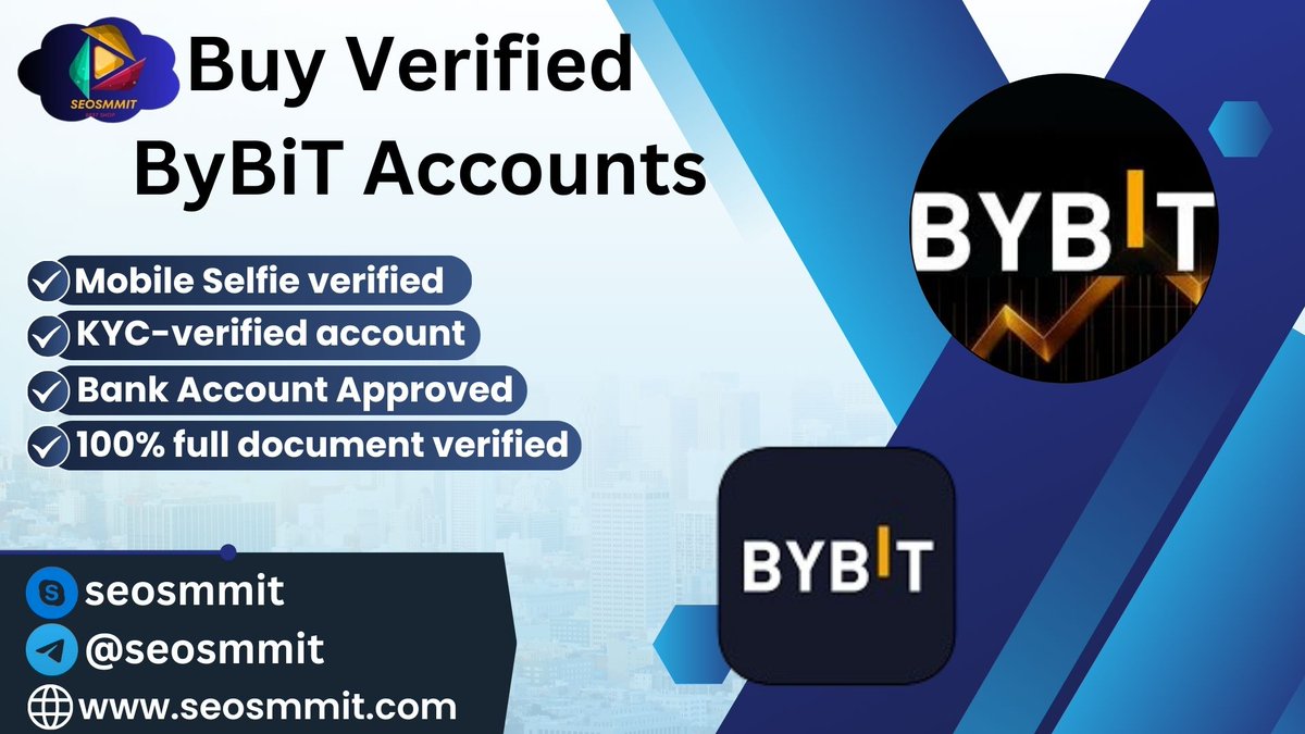 Buy Verified ByBiT Accounts

seosmmit.com/product/buy-ve…

If You Need So, Contact US 

Skype: seosmmit
Telegram: @seosmmit
​Whatsapp: +1(862) 272-7541
Gmail:smmseoit@gmail.com

#buyverifiedbybitaccounts
#bybitaccounts
#verifiedbybit
#ajavoj
#TaapseePannu
#Paris2024
#Betze