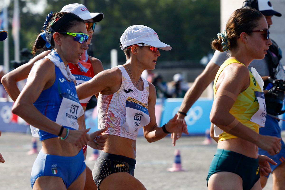 La Reina ha asistido a la competición de atletismo de 20 km marcha femenino en los Juegos Olímpicos de #Paris2024 

➡️casareal.es/ES/Actividades…