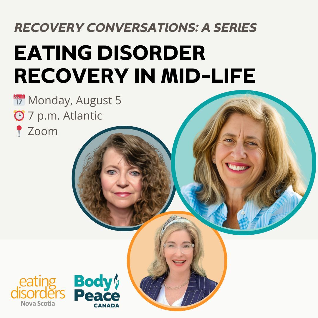 Join us for a conversation aimed at creating hope for eating disorder recovery at any age. Hear personal stories and insights from three mid-life individuals navigating eating disorders and the complexities of diet culture. Register here --&gt; bit.ly/4fqG5p0