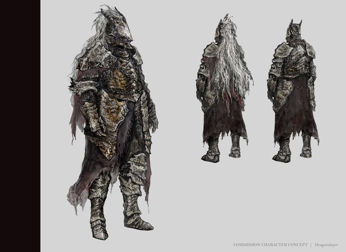 Character concept | Dragonslayer
For <a href="/eazyqueazy/">cassius (caca mode)</a>
#conceptart
#ELDENRING
