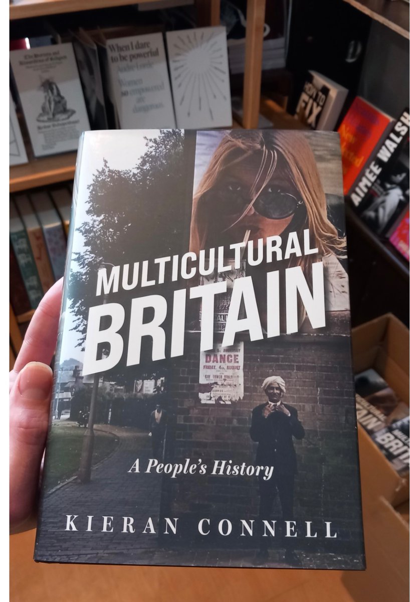 MULTICULTURAL BRITAIN spotted out in the wild, two weeks ahead of publication at the legendary <a href="/NOALIBISBOOKS/">No Alibis Bookstore</a> in Belfast