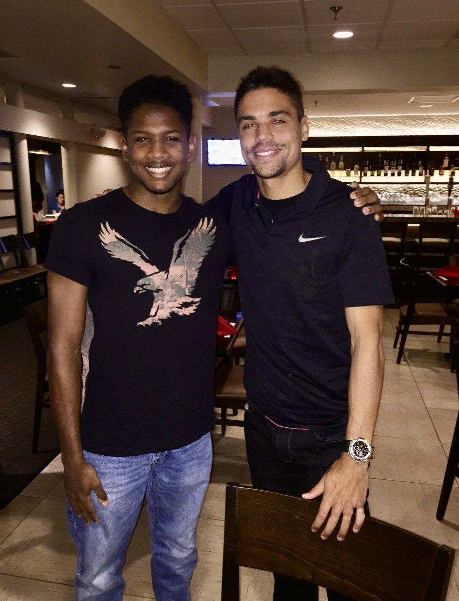 susantran's tweet photo. Here’s pix of @TygerMunn & his cousin @MattCentrowitz!!! #3ThingsIDidntKnow #DCNewsNow https://t.co/fCRRsR8t5i