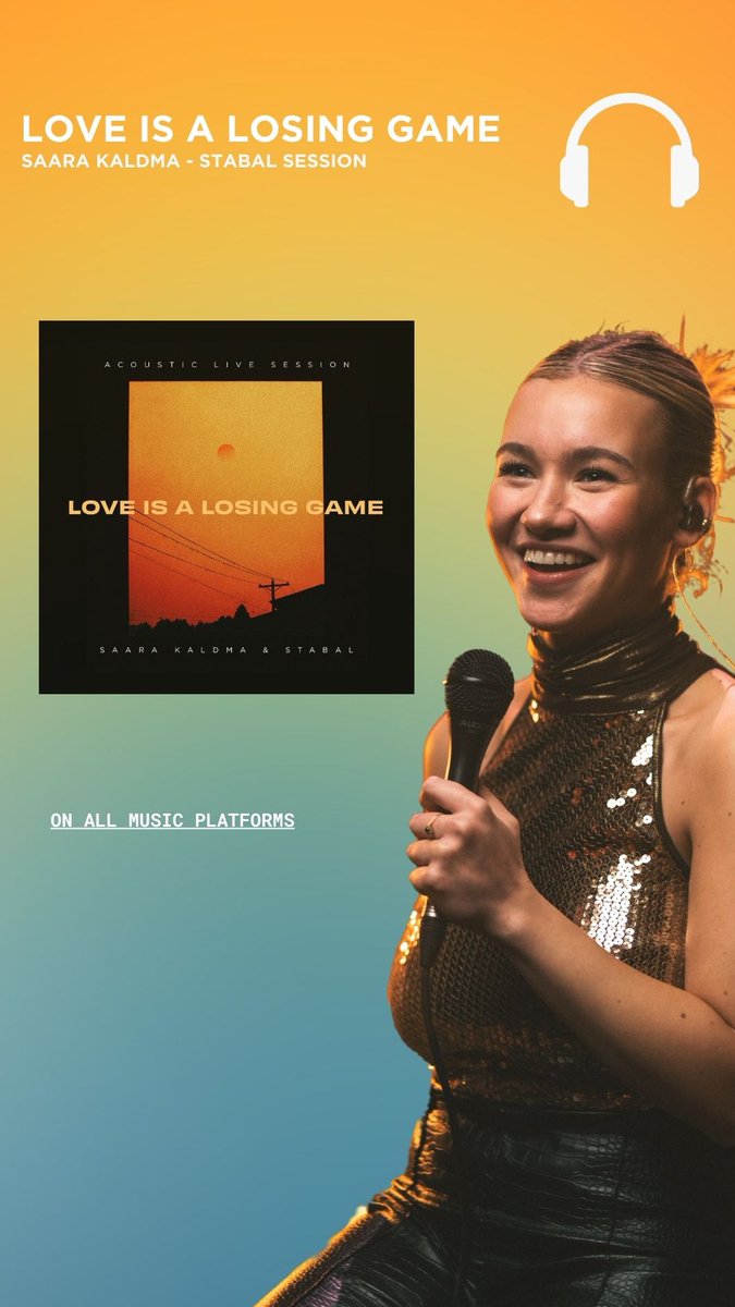 At Stabal Music we strive to create high quality music and provide a great experience for the artists we work with✨

Have a listen to this cover of Amy Winehouse’s ‘Love Is A Losing Game’ by Saara Kaldma 🙌

Click here to stream🎶 bit.ly/3JHgCsK