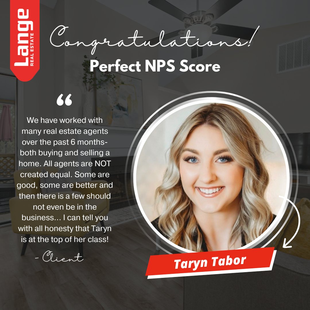 The July results are in! After each transaction, we send out a survey asking clients to rate their agent’s customer service skills and overall experience.

We’re thrilled to announce that the following agents have earned a perfect NPS (Net Promoter Score) for the past month!