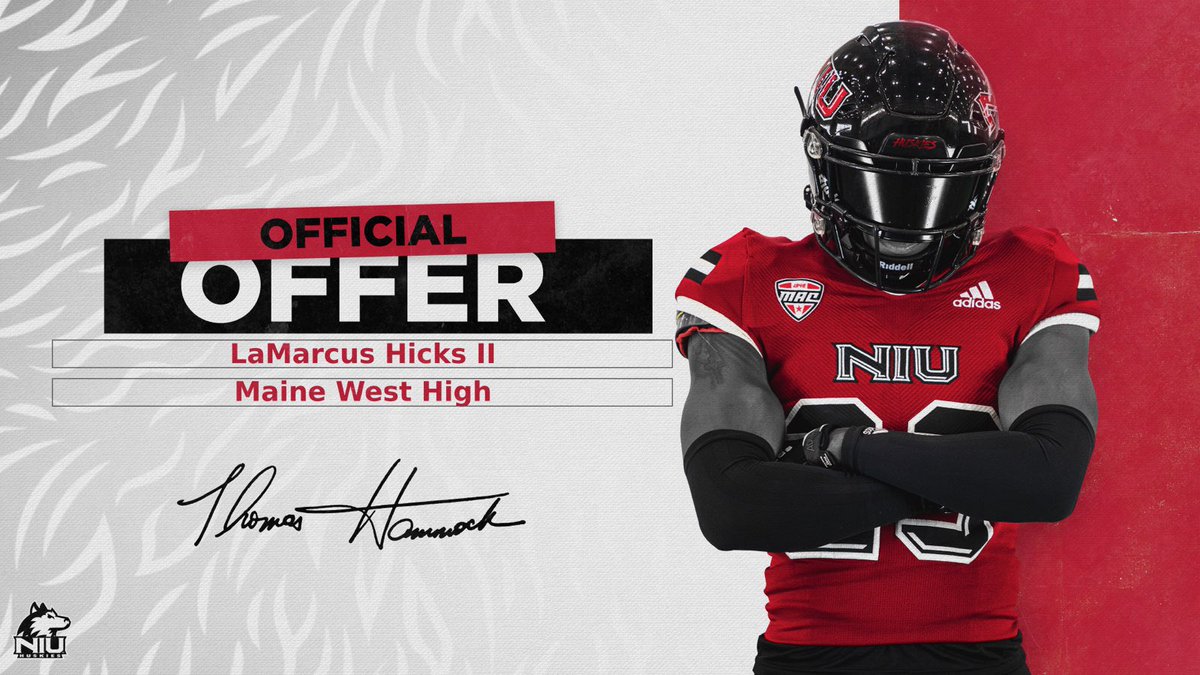 Beyond Blessed to be officially Offered!🔴⚫️⚪️#TheHardWay #SOAR #NIU
