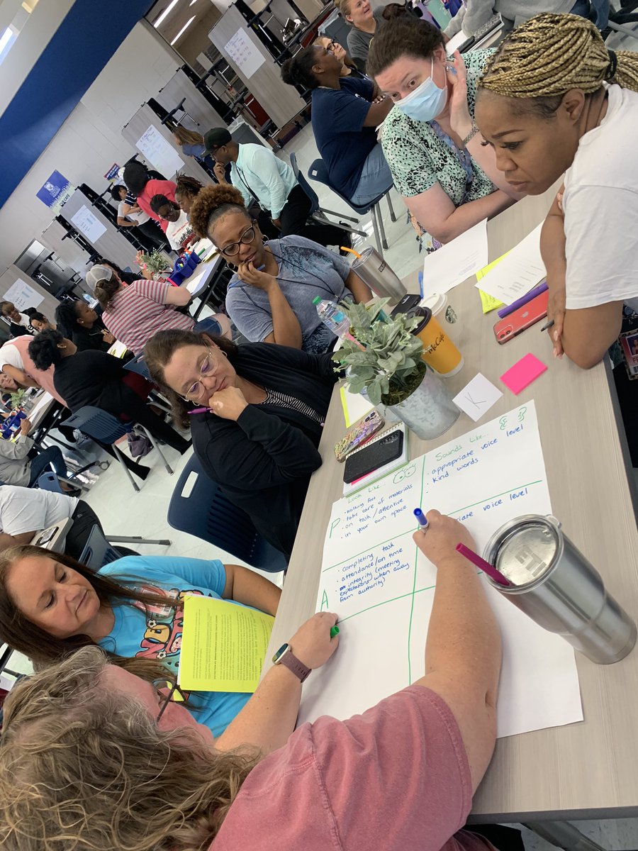 PE_Bears's tweet photo. We are brainstorming ways to #LeadthePAC in @FortBendISD through every day actions as administrators, teachers, and students. https://t.co/iZE6KdxtS2