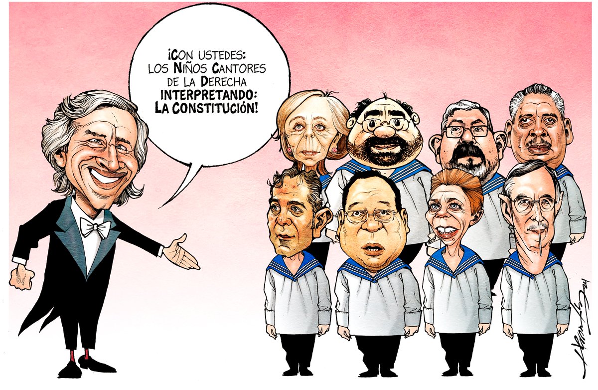 LaJornada's tweet image. #MonerosLaJornada A coro, cartón de @monerohernandez

bit.ly/3YqDoO0