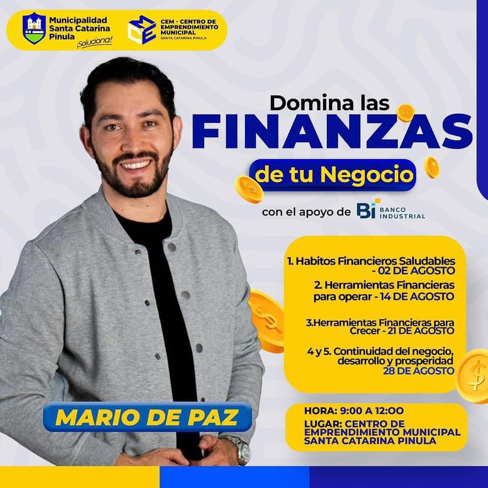 scpmuni's tweet photo. 💸📈👩‍💼👨‍💼 ¡Queridos vecinos emprendedores los invitamos a formar parte de nuestro curso de Finanzas para negocios. 
🔗 Regístrate aquí: https://t.co/j6xjZEQClU
⏰Horario: 9:00 a 12:00 horas
🗓 Fechas: 2,14,21,28 de Agosto 
📍Lugar: Centro de emprendimiento Municipal https://t.co/d765r9dGKO