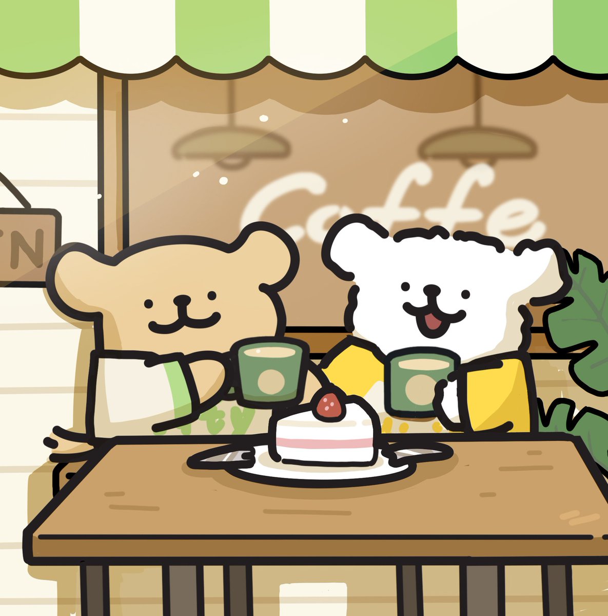 welcome to parksim café! ☕🐶