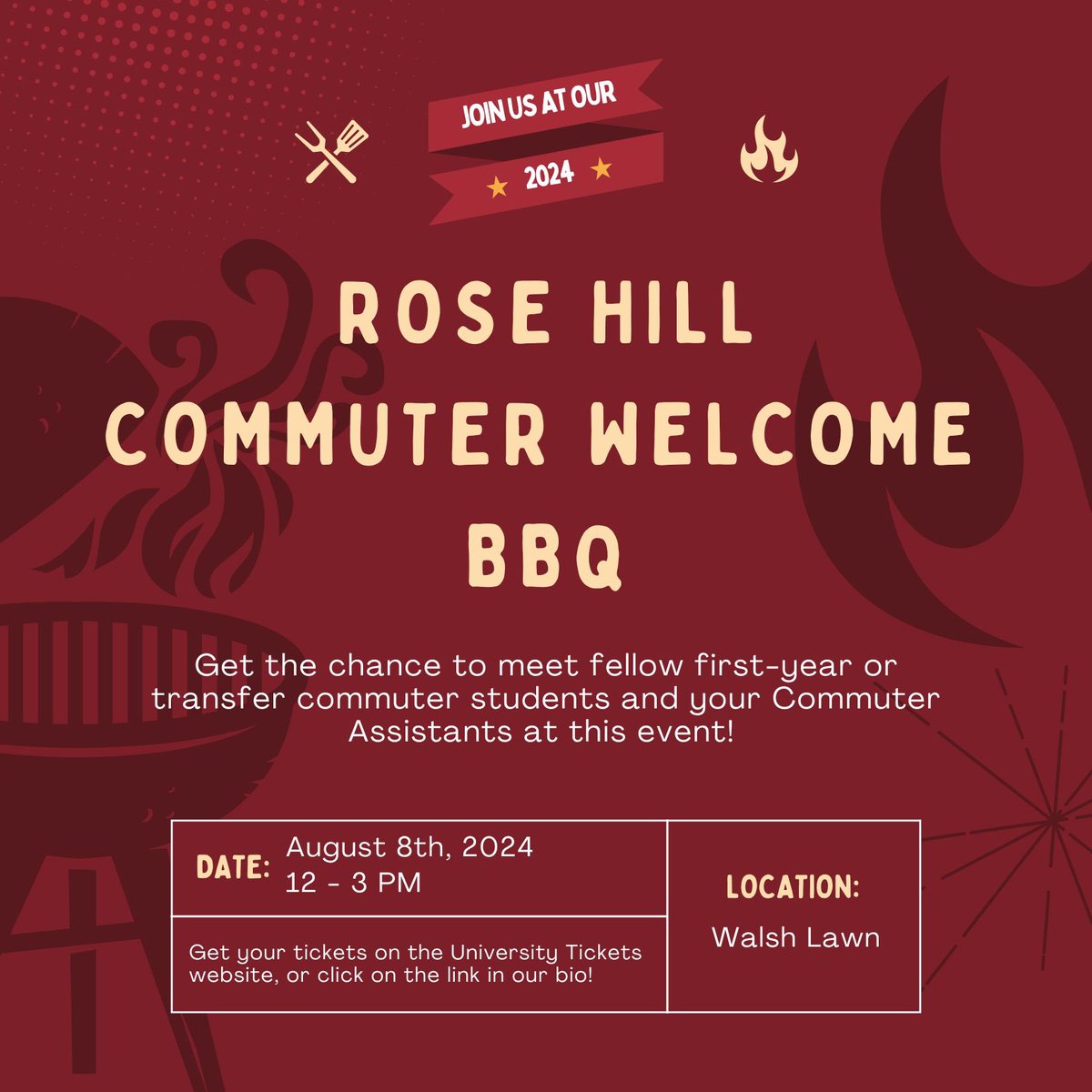 orient_rh's tweet image. Prior to the start of Orientation, Commuter Student Services hosts an annual Barbecue for our incoming commuter and transfer first-year students. This event is the perfect opportunity to not only meet other incoming commuter students, but also members of the Commuter Assistants!