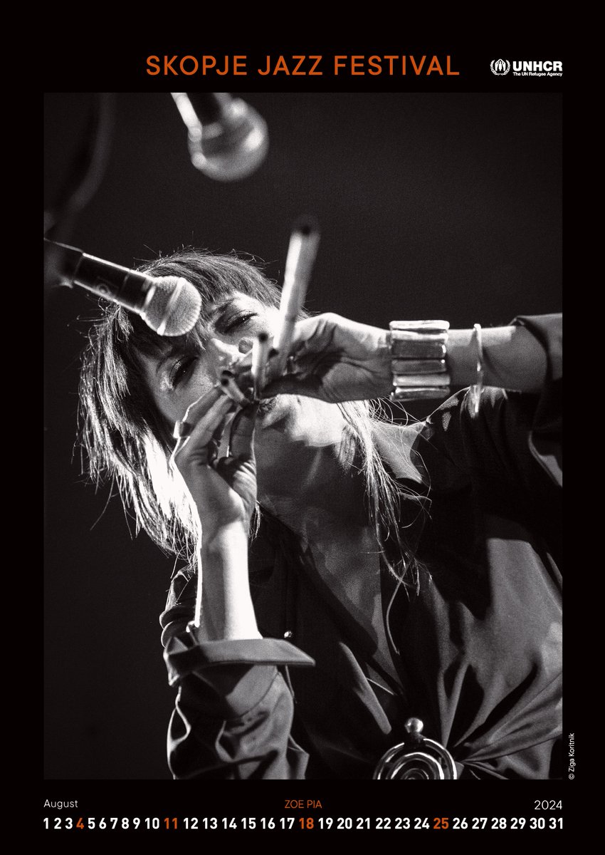Welcome August!
w/ Zoe Pia

📷 <a href="/zkoritni/">Ziga Koritnik</a>

#sjfcalendar #skopjejazzfest #jazzphotography